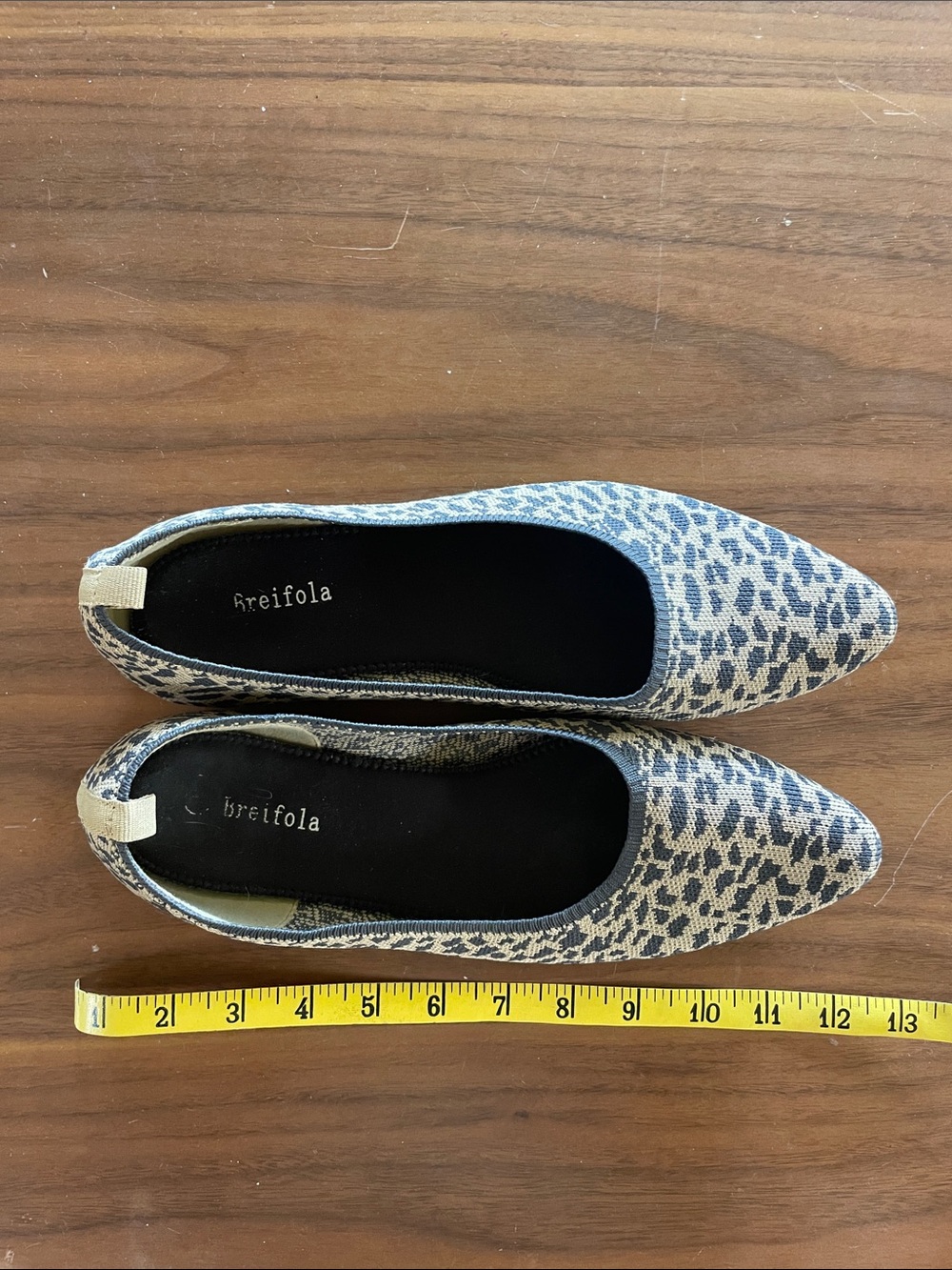 Breifola leopard print flats